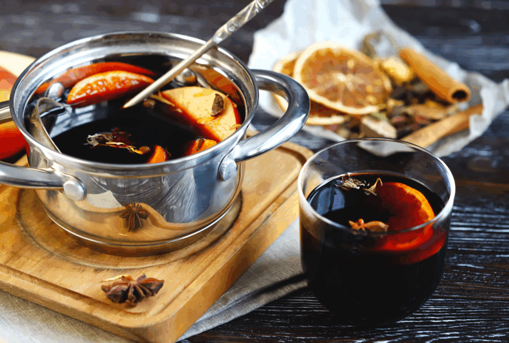 Patrimoine du Queyras : Le vin chaud du Queyras avec la Villa Belle Fleur